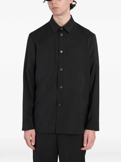 Barena Venezia Fuselo Patch-pocket Jacket In Black