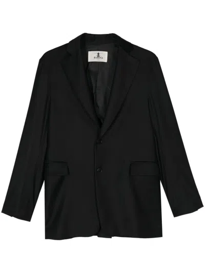 Barena Venezia Galà Flan Blazer In Black
