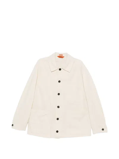 Barena Venezia Garzoto Buttoned Jacket In White