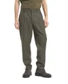 Barena Venezia Pleated Zip-up Track Pants In Brown