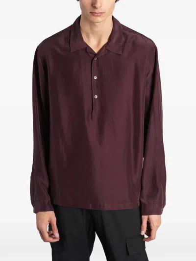 Barena Venezia Genga Tentor Long-sleeved Shirt In Red