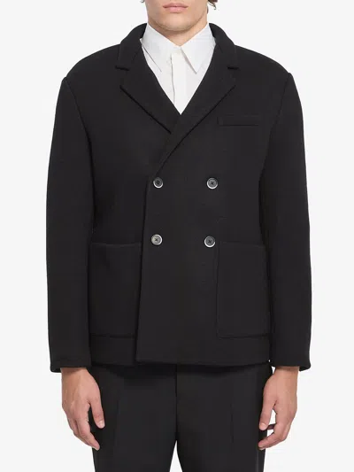Barena Venezia Molena Lanoso Outerwear In Black