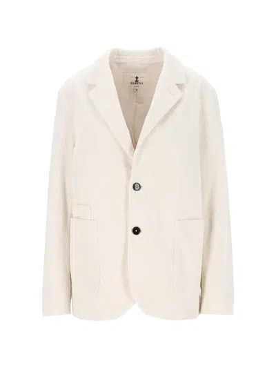 Barena Venezia Giacca Sabi Corduroy Notch-lapels Jacket In Neutral