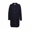 Barena Venezia Glenda Coat Virgin Wool - Navy Blue