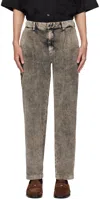 Barena Venezia Barena Man Pants Steel Grey Size 36 Cotton In Gray