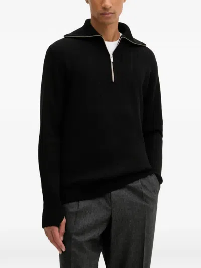 Barena Venezia Half-zip Ribbed Sweater In Multi