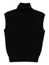 Barena Venezia High-neck Sleeveless Top In Black