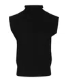 Barena Venezia Maser Mondina 100 Lana Merino Knitwear Black In Black