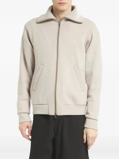 Barena Venezia High-neck Zip-fastening Sweatshirt In Gray