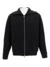 Barena Venezia High-neck Zip-front Cardigan In Black