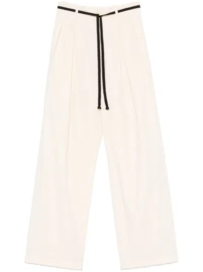 Barena Venezia Inverted-pleat Trousers In 中性色