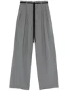Barena Venezia Inverted-pleat Trousers In Grey
