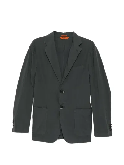 Barena Venezia Jacket Borgo Pavion Piombo Blazer In Black
