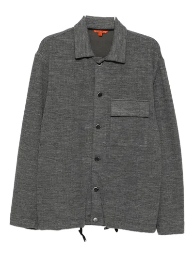 Barena Venezia Knitted Shirt In Gray