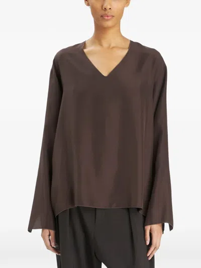 Barena Venezia Livietta V-neck Tunic In Brown