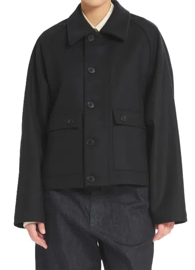 Barena Venezia Logo Casual Jacket In Black