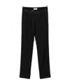 Barena Venezia Satin-trimmed Trousers In Black