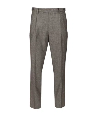 Barena Venezia Logo Casual Pants In Brown