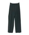 Barena Venezia Pleated-front Trousers In Green