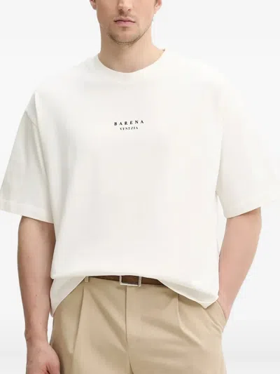Barena Venezia Logo-embroidered T-shirt In White