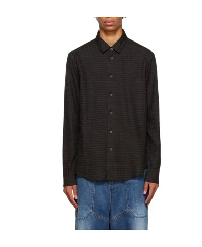 Barena Venezia Logo Shirt In Black