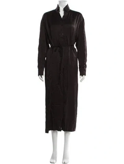 Pre-owned Barena Venezia Long Dress W/ Tags In Black
