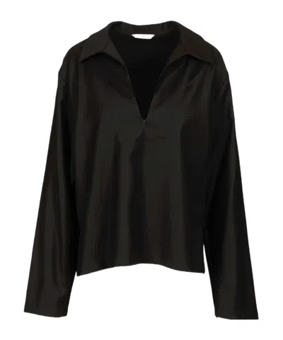BARENA VENEZIA LONG-SLEEVE COLLARED TOP
