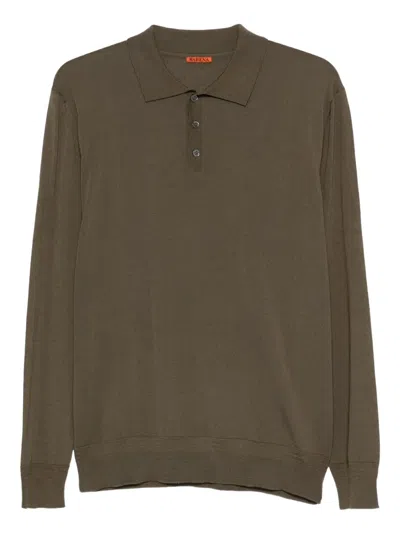 BARENA VENEZIA LONG-SLEEVE POLO SHIRT