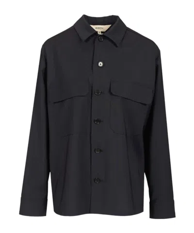 Barena Venezia Long Sleeve Shirt In Black