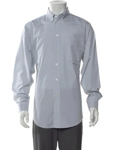Pre-owned Barena Venezia Long Sleeve Shirt W/ Tags In Blue