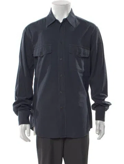 Pre-owned Barena Venezia Long Sleeve Shirt W/ Tags In Gray