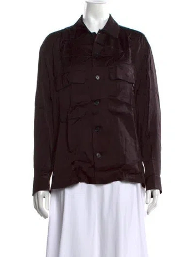 Pre-owned Barena Venezia Long Sleeve Top W/ Tags In Brown