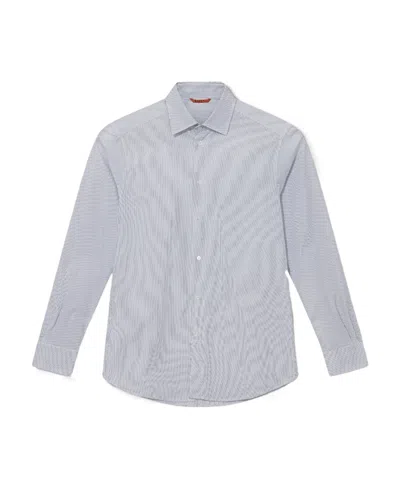 Barena Venezia Long-sleeved Button Shirt In Gray