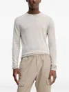 Barena Venezia Long-sleeved Crew-neck Sweater In Neutral
