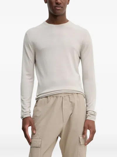 Barena Venezia Long-sleeved Crew-neck Sweater In Neutral