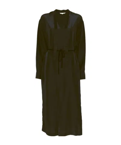 Barena Venezia Long-sleeved Dress In Green