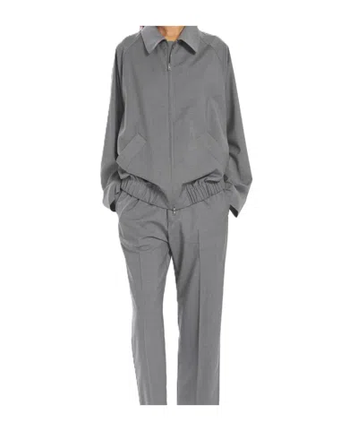 Barena Venezia Long-sleeved Jacket In Gray