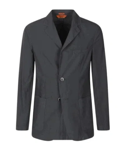 Barena Venezia Long-sleeved Suit Jacket In Black
