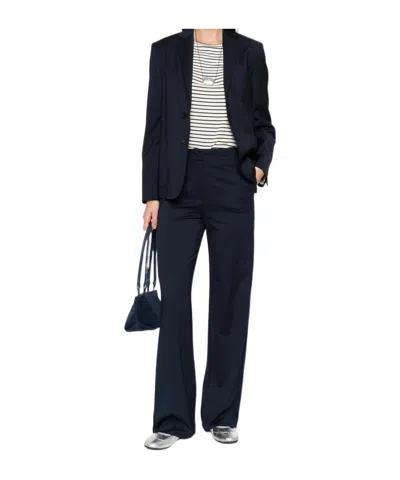 Barena Venezia Long-sleeved Suit Jacket In Blue