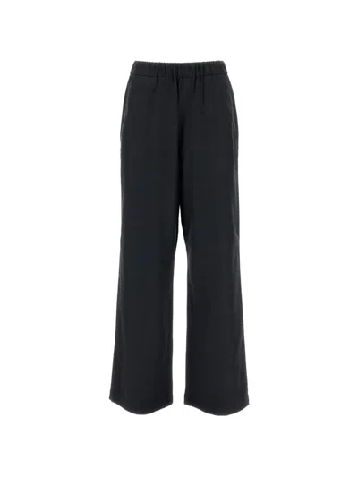 Barena Venezia Mado Flan Elasticated-waist Wide-leg Trousers In Blue