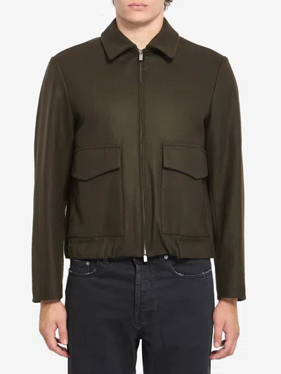 Barena Venezia Magan Caramal Outerwear In Green
