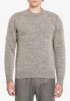 Barena Venezia Mareselo Bisto Knitted Wool Sweater In Gray