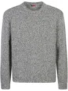 Barena Venezia Textured Knit Sweater With Cozy Fit And Versatile Style In Gray