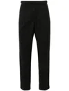 Barena Venezia Pantalone Masco Flan 99 Lana 1 Elastan Trousers Blue In Black