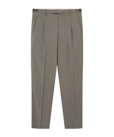 Barena Venezia Masco Tropical Wool Trousers In Gray