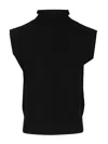 Barena Venezia Maser Mondina 100 Lana Merino Knitwear Black In Black