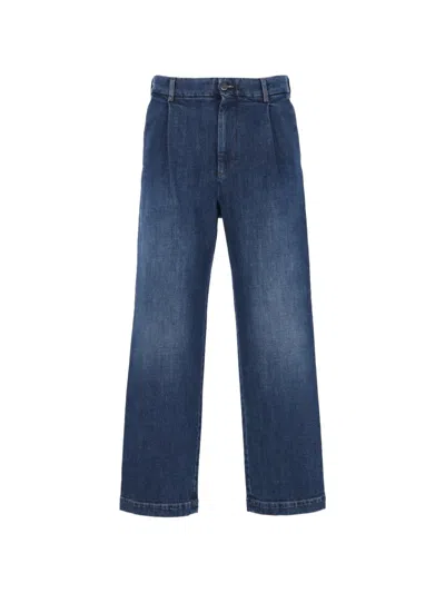 Barena Venezia Mazenga Paro Pleated Jeans In Multi