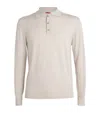 BARENA VENEZIA MERINO WOOL FINE-KNIT POLO SWEATER