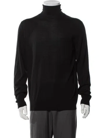 Pre-owned Barena Venezia Merino Wool Turtleneck Pullover W/ Tags In Black