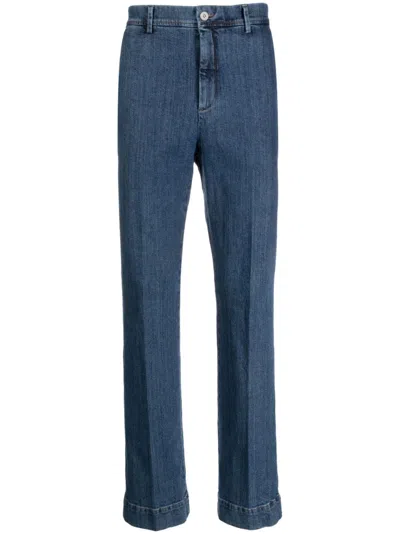 Barena Venezia Mid-rise Straight-leg Jeans In Blue